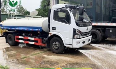 Cho thuê xe tưới nước rửa đường uy tín, giá rẻ - LH: 090 999 6570