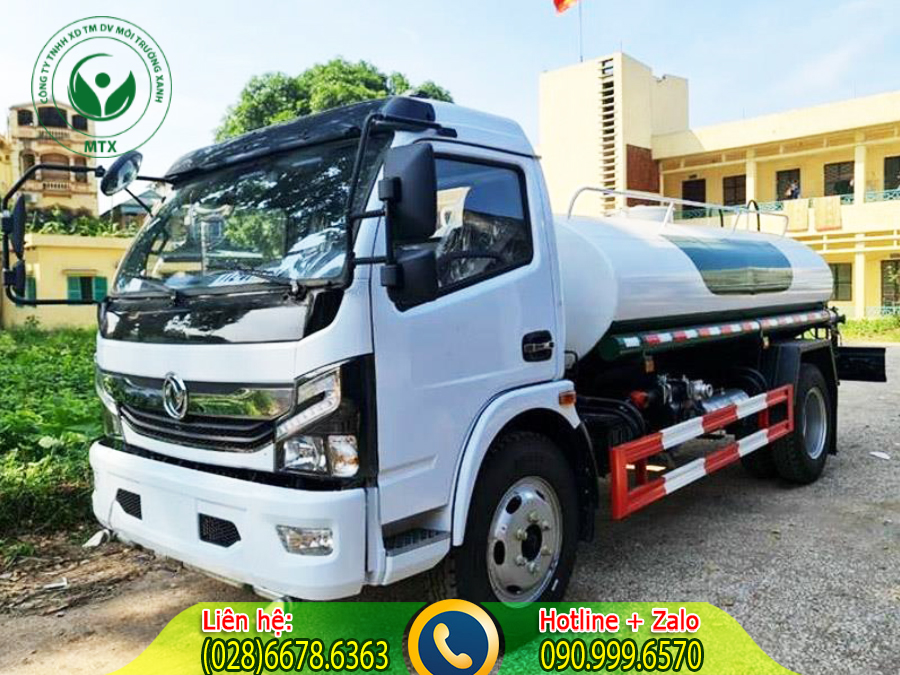 Cho thu&ecirc; xe bồn tưới nước rửa đường