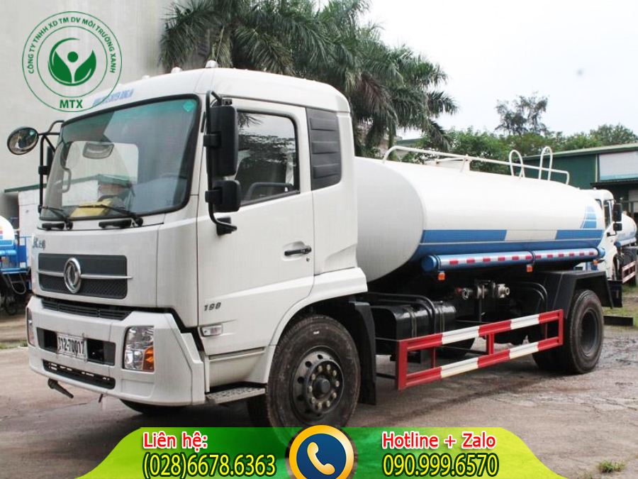 Cho thu&ecirc; xe bồn tưới nước rửa đường