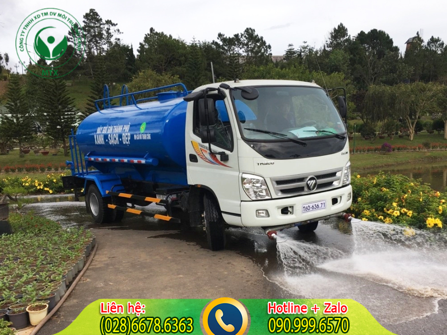 Cho thuê xe tưới cậy huyện Củ Chi nhanh chóng