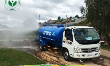 Cho thuê xe tưới cây huyện Cần Giờ giá tốt nhất hiện nay