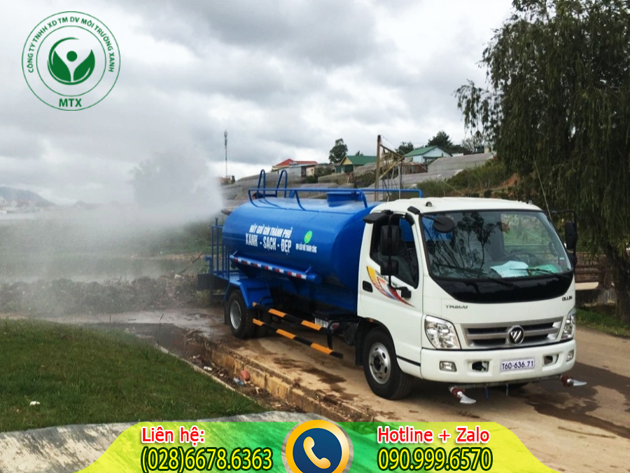 Cho thu&ecirc; xe rửa đường S&oacute;c Trăng chất lượng cao