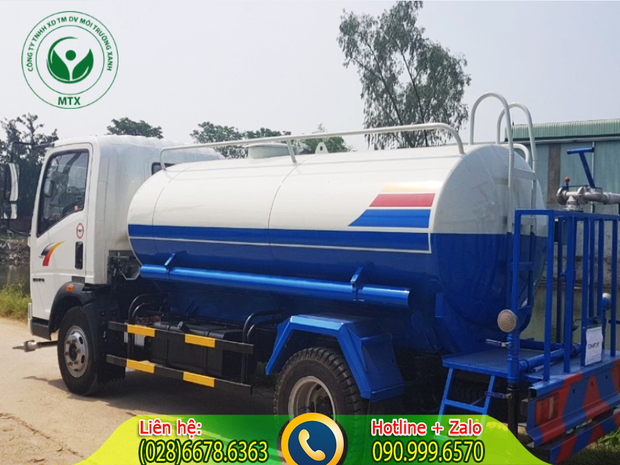 Cho thuê xe tưới cậy huyện Củ Chi