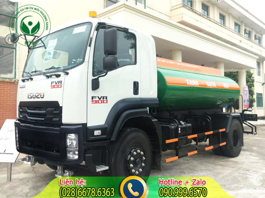 Cho thuê xe tưới cây Hậu Giang chất lượng