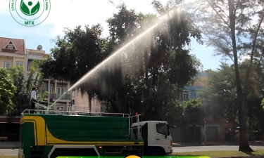 Cho thuê xe tưới cây Trà Vinh giá tốt, đáng tin cậy