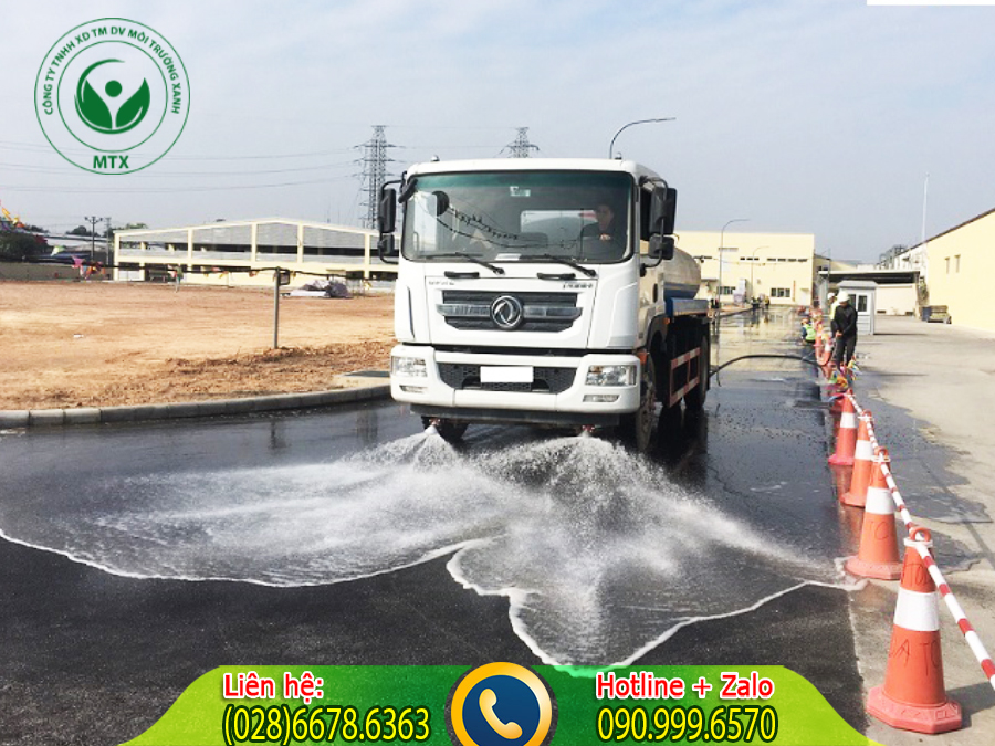 Cho thu&ecirc; xe bồn chở nước sạch