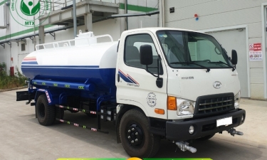 Cho thuê xe bồn chở nước tại công trình giá tốt nhất hiện nay