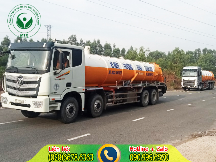 Dịch vụ cho thuê xe hút chất thải